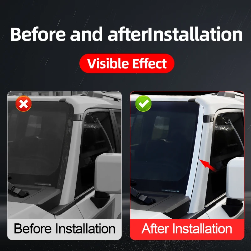 for 2024 2025 lexus gx550 550h front windscreen car window chrome decoration sequins gx 550 exterior upgraded tuning for 2024 2025 lexus gx550 550h front windscreen car window chrome decoration sequins gx 550 exterior upgraded tuning