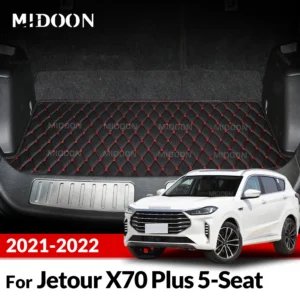 car trunk mat for jetour x70 plus 5 seat 2021 2022 custom car accessories auto interior decoration