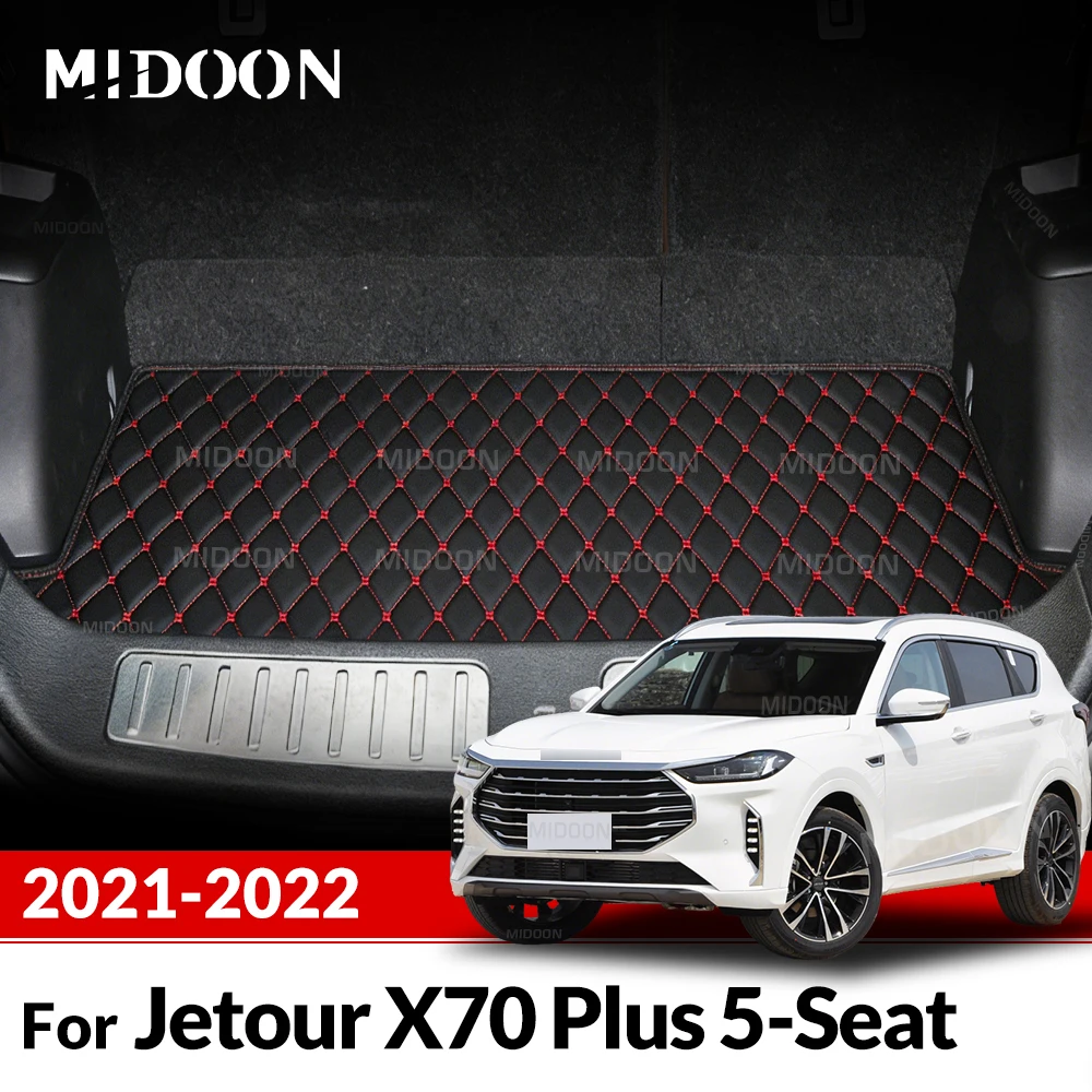 car trunk mat for jetour x70 plus 5 seat 2021 2022 custom car accessories auto interior decoration car trunk mat for jetour x70 plus 5 seat 2021 2022 custom car accessories auto interior decoration