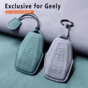 car remote key case cover shell fob for geely atlas boyue nl3 coolray 2024 x6 x7 ex7 emgrand kulrey gt gc9 keyless accessories