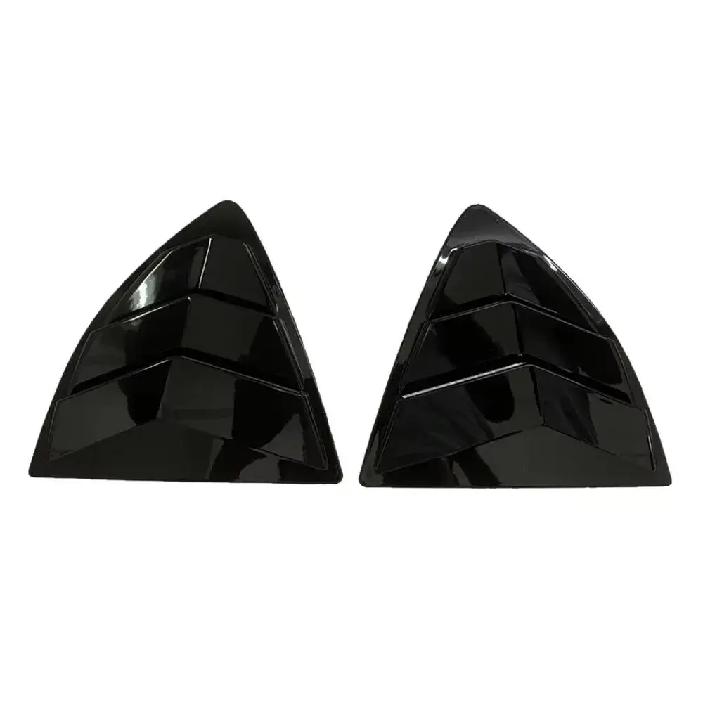 for honda city 2020 2021 2022 2023 2024 pair car rear louver window side shutter cover trim sticker vent scoop abs for honda city 2020 2021 2022 2023 2024 pair car rear louver window side shutter cover trim sticker vent scoop abs