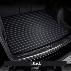 high quality striped style artificial leather car trunk mat for geely atlas 2016 22 coolray emgrand ec7 tugella car accessories