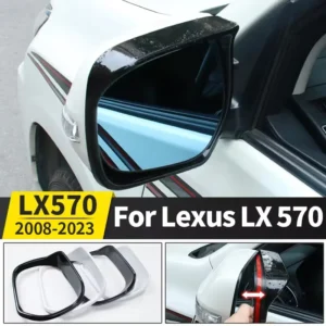 rearview mirror rain cover for lexus lx 570 lx570 gx460 gx 460 2023 2010 tuning decoration exterior modification accessories