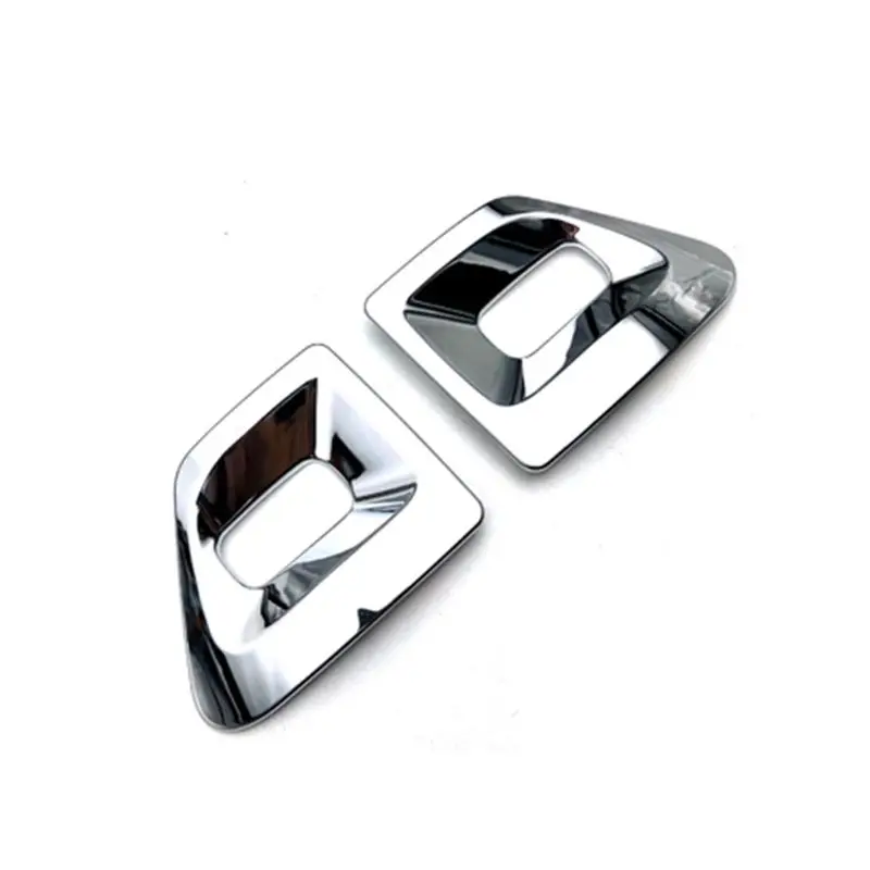 aea7 2piece car front fog light cover trim decoration replacement parts for nissan pathfinder r53 2022 2023 silver aea7 2piece car front fog light cover trim decoration replacement parts for nissan pathfinder r53 2022 2023 silver