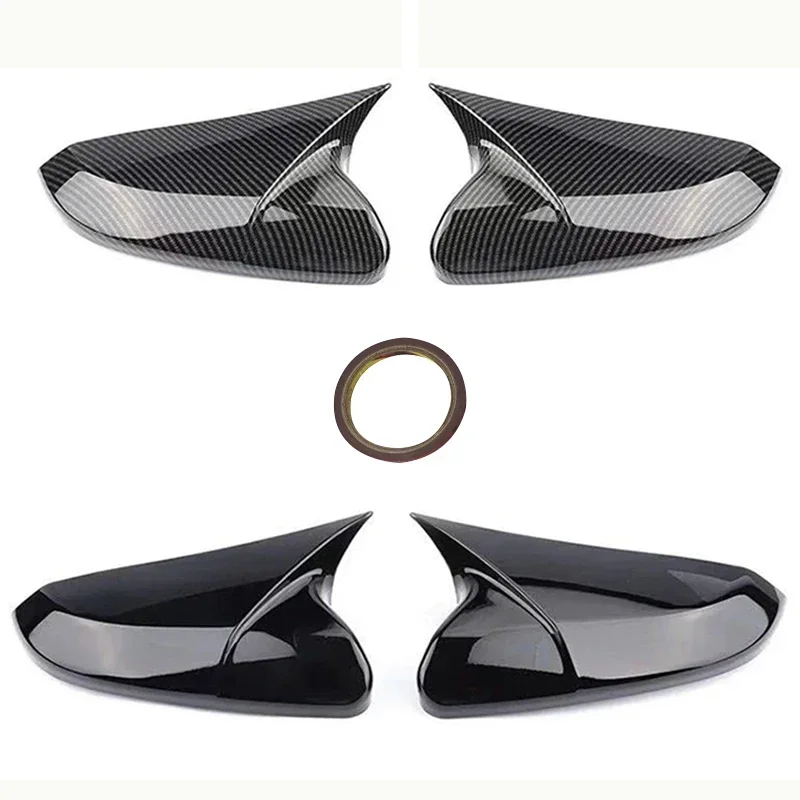 side rearview mirror caps black wing mirror cover fit for honda civic 10th 2016 2017 2018 side rearview mirror caps black wing mirror cover fit for honda civic 10th 2016 2017 2018
