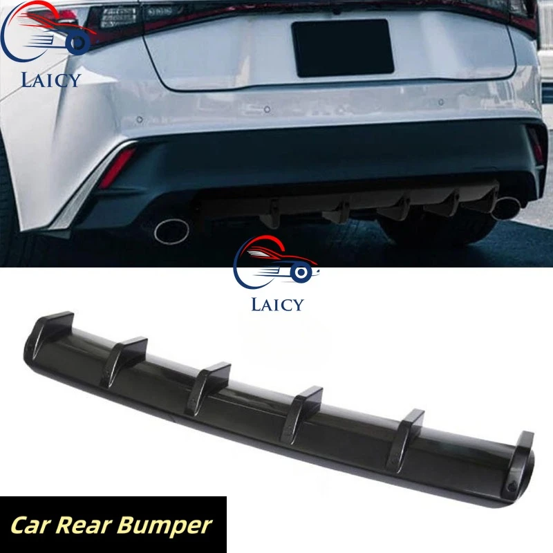 laicy for l exus is250 is350 f sport is500 car rear bumper side diffuser lip spoiler splitter spoiler shark 6 fins wing body kit laicy for l exus is250 is350 f sport is500 car rear bumper side diffuser lip spoiler splitter spoiler shark 6 fins wing body kit