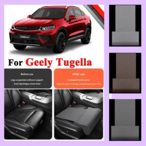 for geely tugella fy11 2019 2024 car seat leg support extension mat support pad seat extension leg pad