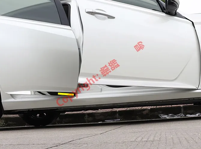 stainless steel chrome side door body molding trim for nissan altima mk7 2019 2020 car stickers stainless steel chrome side door body molding trim for nissan altima mk7 2019 2020 car stickers