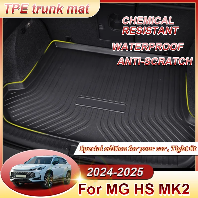 car trunk mats for mg hs mk2 accessories ehs roewe rx5 2024 2025 cargo mat floor liner boot tray auto waterproof protective pad car trunk mats for mg hs mk2 accessories ehs roewe rx5 2024 2025 cargo mat floor liner boot tray auto waterproof protective pad