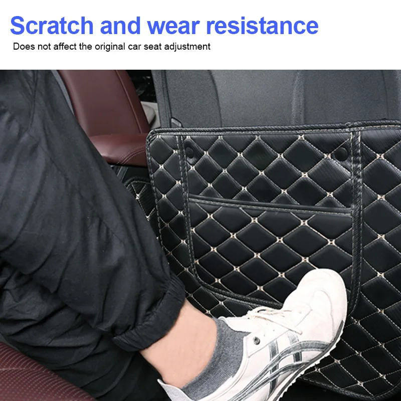 car rear seat back anti kick pu leather pad waterproof protective mat for jetour dashing 2022 2024 interior styling car rear seat back anti kick pu leather pad waterproof protective mat for jetour dashing 2022 2024 interior styling