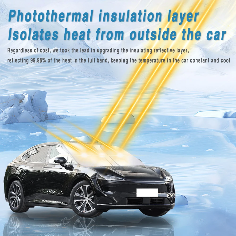 car front windshield sunshade heat insulation sun visor summer cooling for jetour traveller shanhai t2 2023 2025 car front windshield sunshade heat insulation sun visor summer cooling for jetour traveller shanhai t2 2023 2025