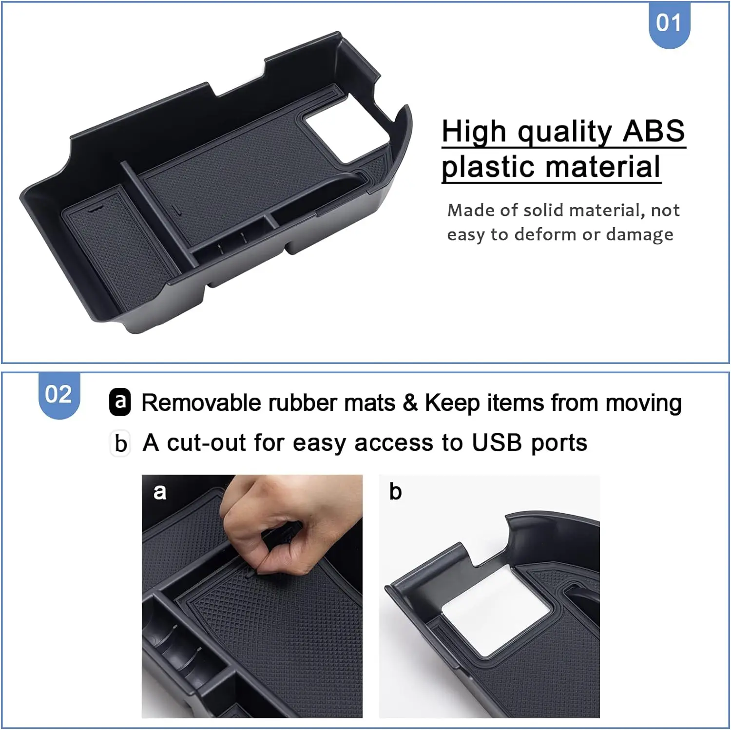 center console tray compatible with 2018 24 toyota camry xle xse and 2020 24 camry le se with dual usb ports armrest storage center console tray compatible with 2018 24 toyota camry xle xse and 2020 24 camry le se with dual usb ports armrest storage