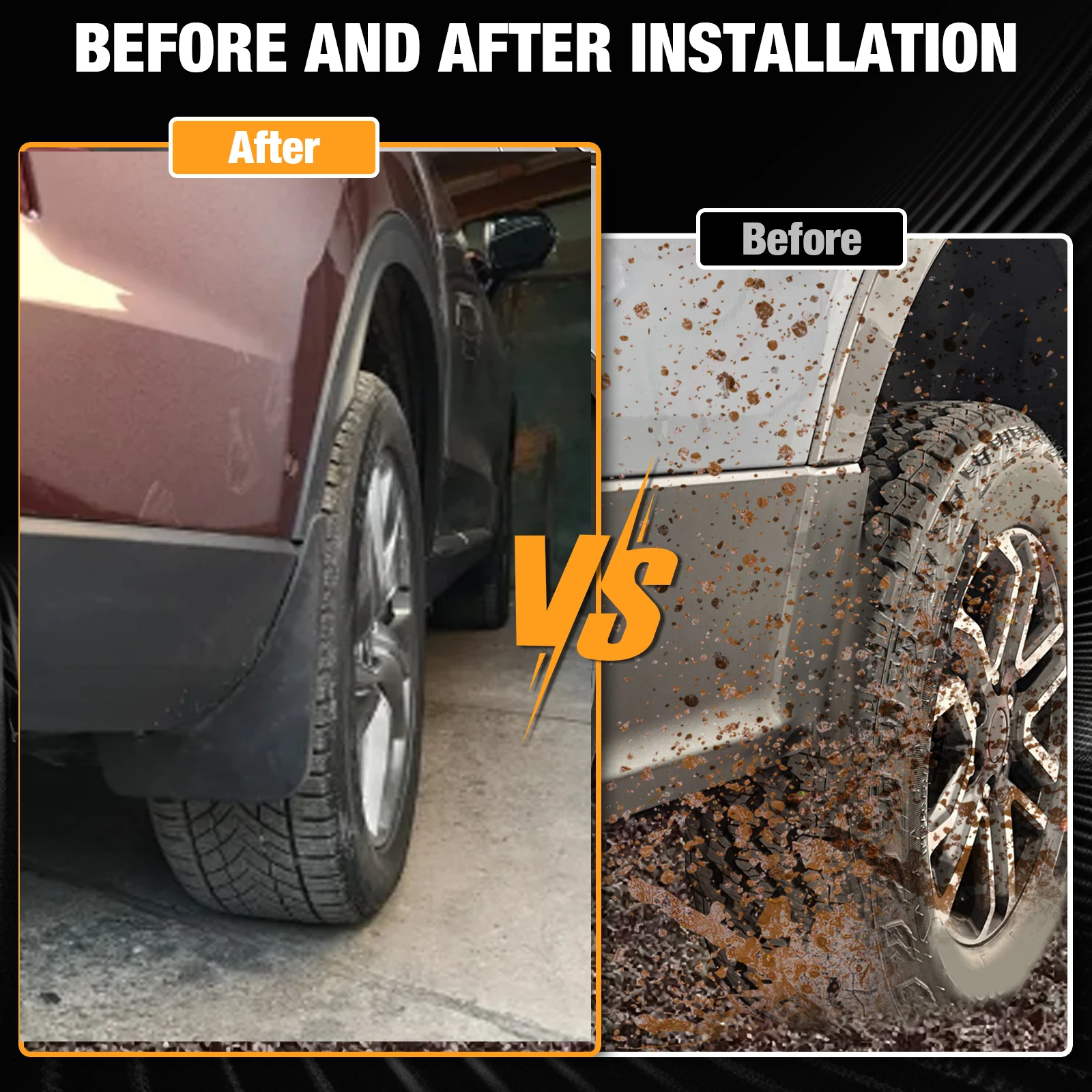 4x splash guards mudguards fender mudflaps mud flaps mud guards front rear car for haval h6 2021 2022 2023 4x splash guards mudguards fender mudflaps mud flaps mud guards front rear car for haval h6 2021 2022 2023