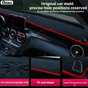 car dashboard cover avoid light pads sun shade mats anti uv case interior accessories for changan cs75 plus 2020 2021 2022
