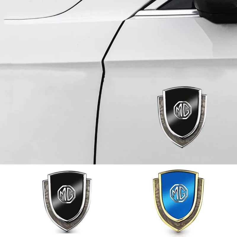 car metal shield emblem car side fender body trunk badge sticker for mg gs tf zr zs es hs ezs mg6 mg3 mg4 mg5 mg7 gt car metal shield emblem car side fender body trunk badge sticker for mg gs tf zr zs es hs ezs mg6 mg3 mg4 mg5 mg7 gt
