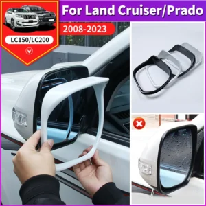 2008 2021 for toyota land cruiser prado 150 200 lc150 lc200 rearview mirror rainproof cover exterior accessories rain eyebrow