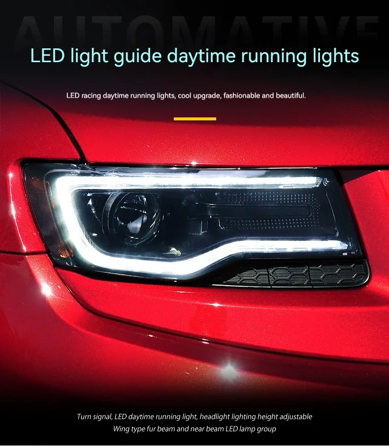 ft car lights for jeep grand cherokee headlights 2014 2022 led projetor headlamp daytime running light automotive ft car lights for jeep grand cherokee headlights 2014 2022 led projetor headlamp daytime running light automotive