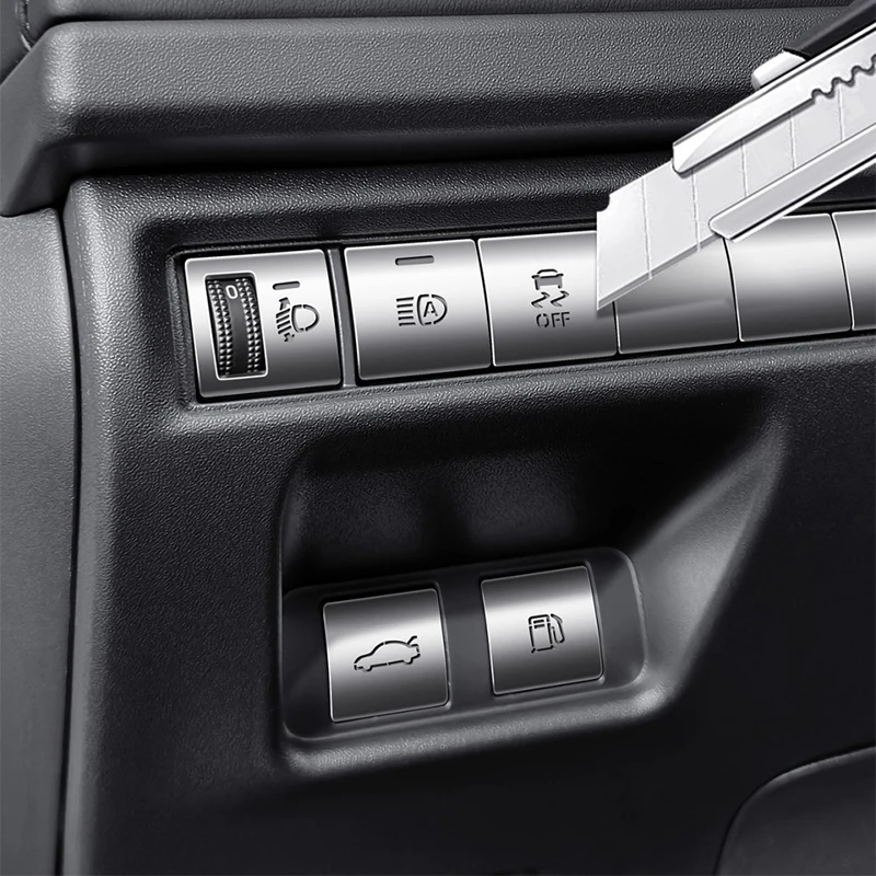 for toyota camry xv80 2024 2025 2026 left center console button decoration sticker interior decoration for toyota camry xv80 2024 2025 2026 left center console button decoration sticker interior decoration