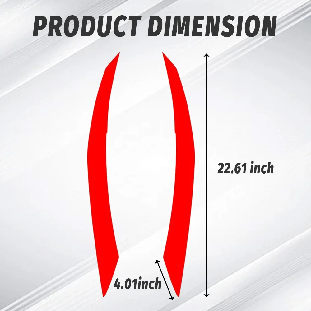 for 2021 2025 lexus is350 is300 is500 red headlight drl headlight decal tint overlay vinyl ppf for 2021 2025 lexus is350 is300 is500 red headlight drl headlight decal tint overlay vinyl ppf