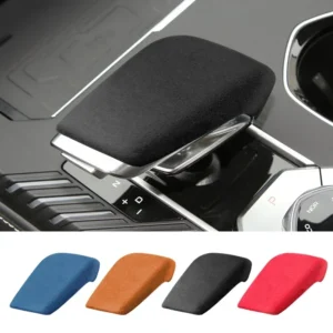 suitable for changan unik 2021 gear shift cover suede gear handlebar head gear lever protective shell cover modification