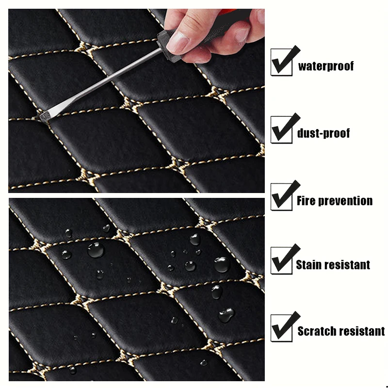 universal 5pcs car floor mats pu leather waterproof dust proof auto foot pad protector pads fashion car foot pad universal 5pcs car floor mats pu leather waterproof dust proof auto foot pad protector pads fashion car foot pad