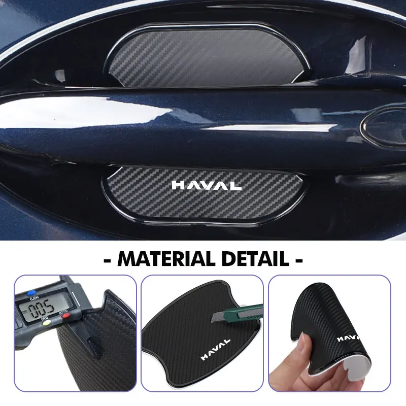 for haval 4pcs car doorknob frame decoration cover trim anti scratch protective stickers h6 jolion h9 f7x dargo h1 h2s m6 h3 h4 for haval 4pcs car doorknob frame decoration cover trim anti scratch protective stickers h6 jolion h9 f7x dargo h1 h2s m6 h3 h4