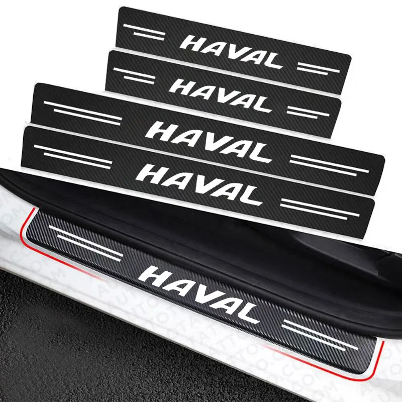 carbon fiber car trunk bumper protective sticker anti scratch for haval h1 h2 h3 h6 h7 h9 m6 f7x jolion great wall accessories carbon fiber car trunk bumper protective sticker anti scratch for haval h1 h2 h3 h6 h7 h9 m6 f7x jolion great wall accessories