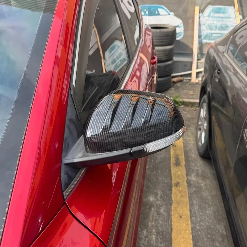 for mg zs 2017 2023 2024 abs carbon fiber side wing rear view rearview mirror cap cover trim case exterior for mg zs 2017 2023 2024 abs carbon fiber side wing rear view rearview mirror cap cover trim case exterior