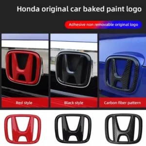 car badge stickers front grille trunk steering wheel logo accessories for honda civic crv 10th 11th gen civic 10th gen accord
