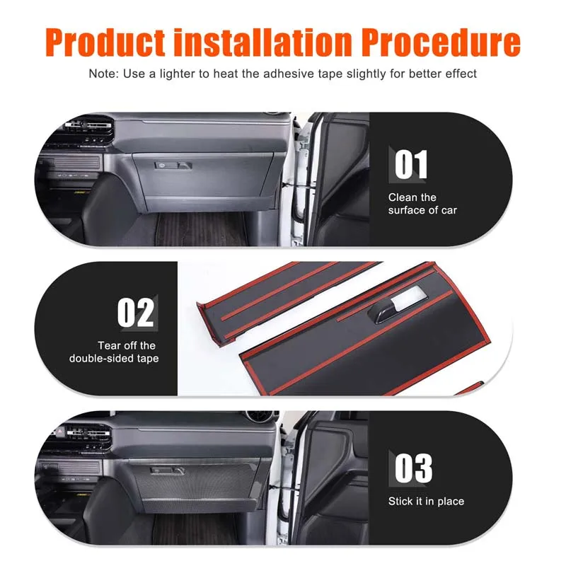 for toyota land cruiser 250 prado lc250 2024 car co pilot glove box decorative panel car interior for toyota land cruiser 250 prado lc250 2024 car co pilot glove box decorative panel car interior