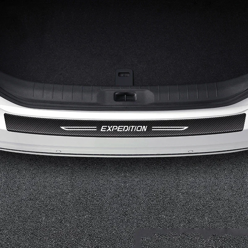 car door sill protector stickers leather threshold strips for ford expedition trunk door pedal tape bumper guard protective trim car door sill protector stickers leather threshold strips for ford expedition trunk door pedal tape bumper guard protective trim
