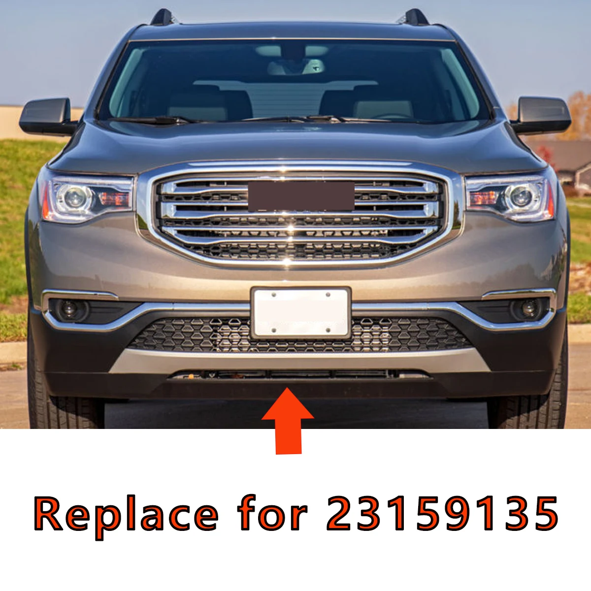23159135 front bumper lower bottom grille for gmc acadia sport 2017 2018 2019 honeycomb grill mesh sl sle slt black 23159135 front bumper lower bottom grille for gmc acadia sport 2017 2018 2019 honeycomb grill mesh sl sle slt black