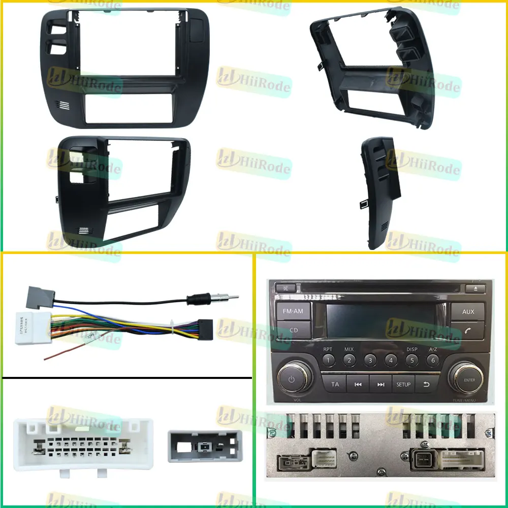 hiirode car android radio stereo player frame fascia for nissan patrol y61 1997 2005 panel power cable wiring harness canbus hiirode car android radio stereo player frame fascia for nissan patrol y61 1997 2005 panel power cable wiring harness canbus