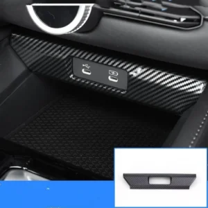 for honda accord 11th 2023 2024 car center console gear shift panel cover abs plastic decoration frame auto interior accessories