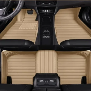 stripe style car floor mats for lexus rx 7 seat rx300 rx350 rx450h 2016 2022 2023 2007 2015 car accessories artificial leather
