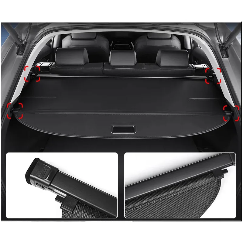 car trunk cargo cover for geely boyue l starray atlas fx11 2022 2025 luggage storage security shield partition mat car trunk cargo cover for geely boyue l starray atlas fx11 2022 2025 luggage storage security shield partition mat