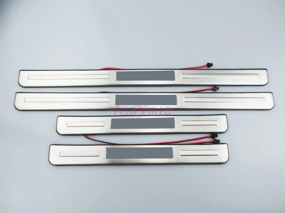 2008 2018 for toyota lc land cruiser 200 exterior led door sills guard plate kits chrome car styling 2008 2018 for toyota lc land cruiser 200 exterior led door sills guard plate kits chrome car styling