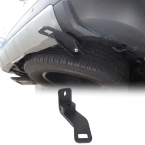 for toyota land cruiser prado 250 lc250 2024+ carbon steel black car rear bumper right bottom trailer ring auto accessories