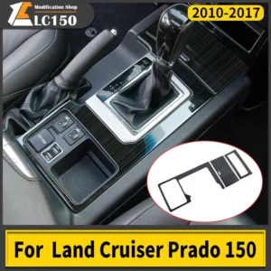 for 2010 2017 toyota land cruiser prado 150 interior decorative modification accessories central gearbox panel lc150 fj150