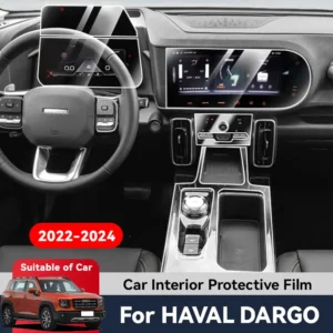 auto central control screen tpu navigation anti scratch interior protection film gps navigation for haval dargo 2022 2024