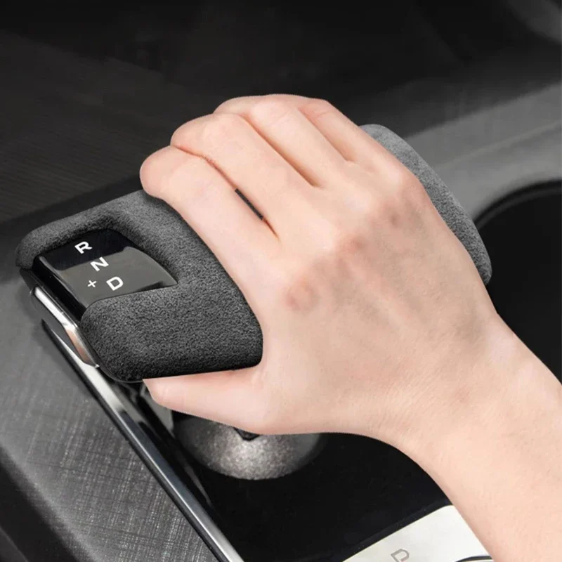 car abs suede gear head cover gear lever protect shell accessory for changan cs35 max x7 plus cs75 eado uni z uni v 2022 2026 car abs suede gear head cover gear lever protect shell accessory for changan cs35 max x7 plus cs75 eado uni z uni v 2022 2026
