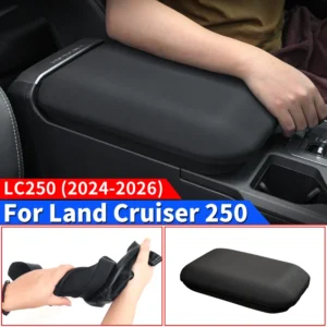 for toyota land cruiser prado 250 lc250 2024 2026 silicone armrest cover dustproof nti scratch custom fit interior accessories