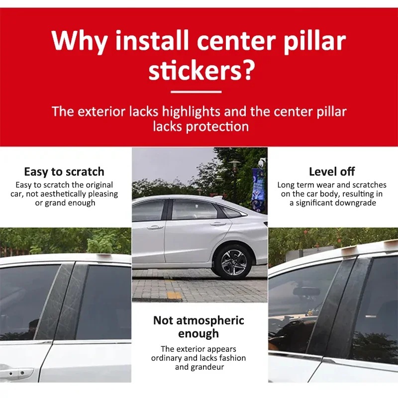8pcs anti scratch black window trim covers b c pillars center column for jetour traveller shanhai t2 2023 2024 2025 8pcs anti scratch black window trim covers b c pillars center column for jetour traveller shanhai t2 2023 2024 2025