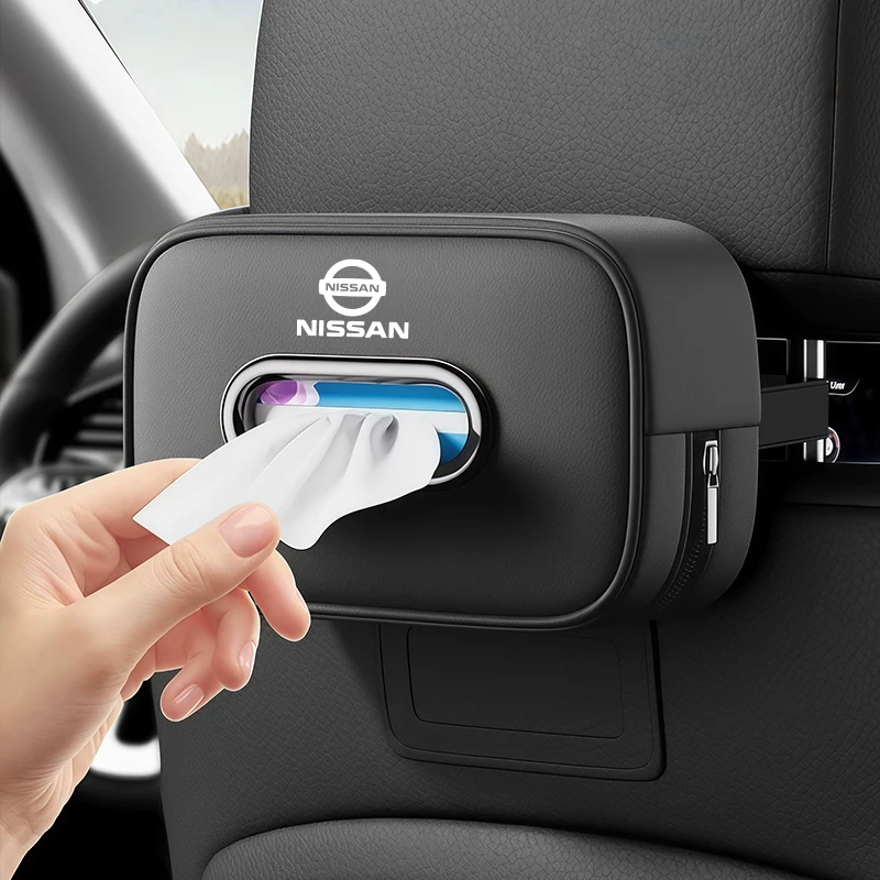 leather car tissue box holder back seat multi storage bag for nissan sylphy n7 teana qashqai note j10 j11 navara juke gtr patrol leather car tissue box holder back seat multi storage bag for nissan sylphy n7 teana qashqai note j10 j11 navara juke gtr patrol