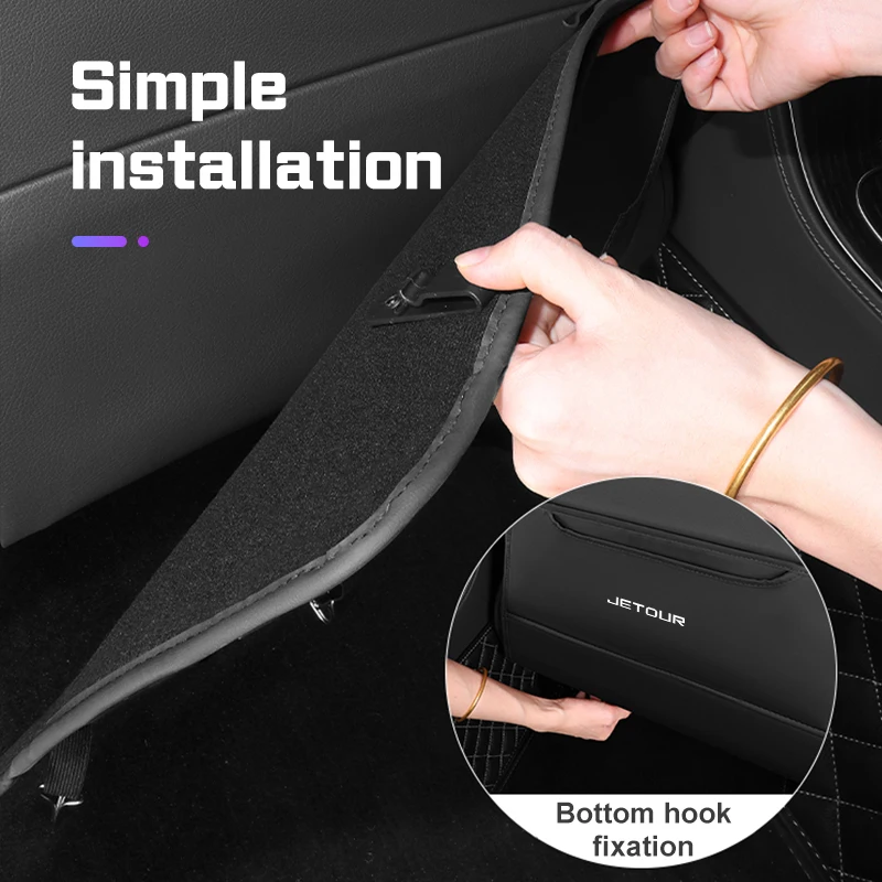 for chery jetour x70 x70sm x90 x95 dashing i dm t2 t3 x 1 car seat back anti kick pad leather protective mat interior accessory for chery jetour x70 x70sm x90 x95 dashing i dm t2 t3 x 1 car seat back anti kick pad leather protective mat interior accessory