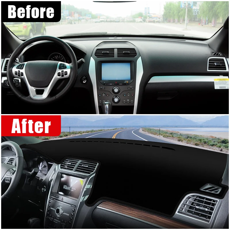 for ford explorer 5 2011 2012 2013 2014 2015 2016 2017 2018 2019 car dashboard mat sun shade non slip cover for ford explorer 5 2011 2012 2013 2014 2015 2016 2017 2018 2019 car dashboard mat sun shade non slip cover 