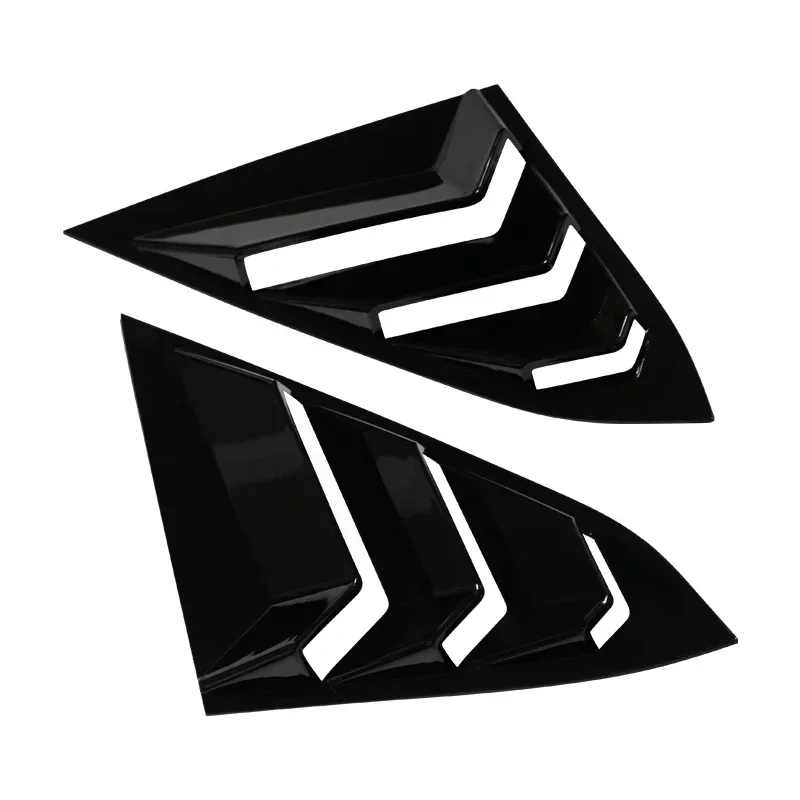 2pcs car sides quarter glass vent louver shutter cover exterior for honda civic 10th 2016 2021 2pcs car sides quarter glass vent louver shutter cover exterior for honda civic 10th 2016 2021