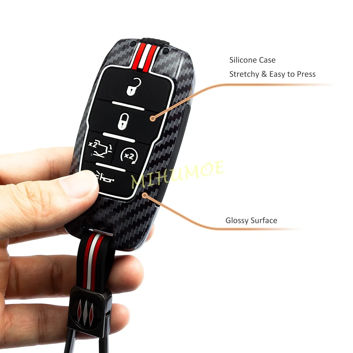 3/4/5/6 buttons car remote key case keychain shell fob for dodge ram1500 ram2500 trx ram 1500 ram3500 2019 2025 metal key cover 3/4/5/6 buttons car remote key case keychain shell fob for dodge ram1500 ram2500 trx ram 1500 ram3500 2019 2025 metal key cover