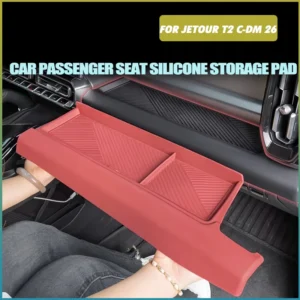 car passenger seat silicone storage pad fit for jetour traveler t2 c dm 2026 modified car co pilot storage box car accessories