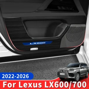 for toyota 2022 2026 lexus 700 600 lx600 lx700 door protective cover anti kick dustproof interior accessories upgrade styling